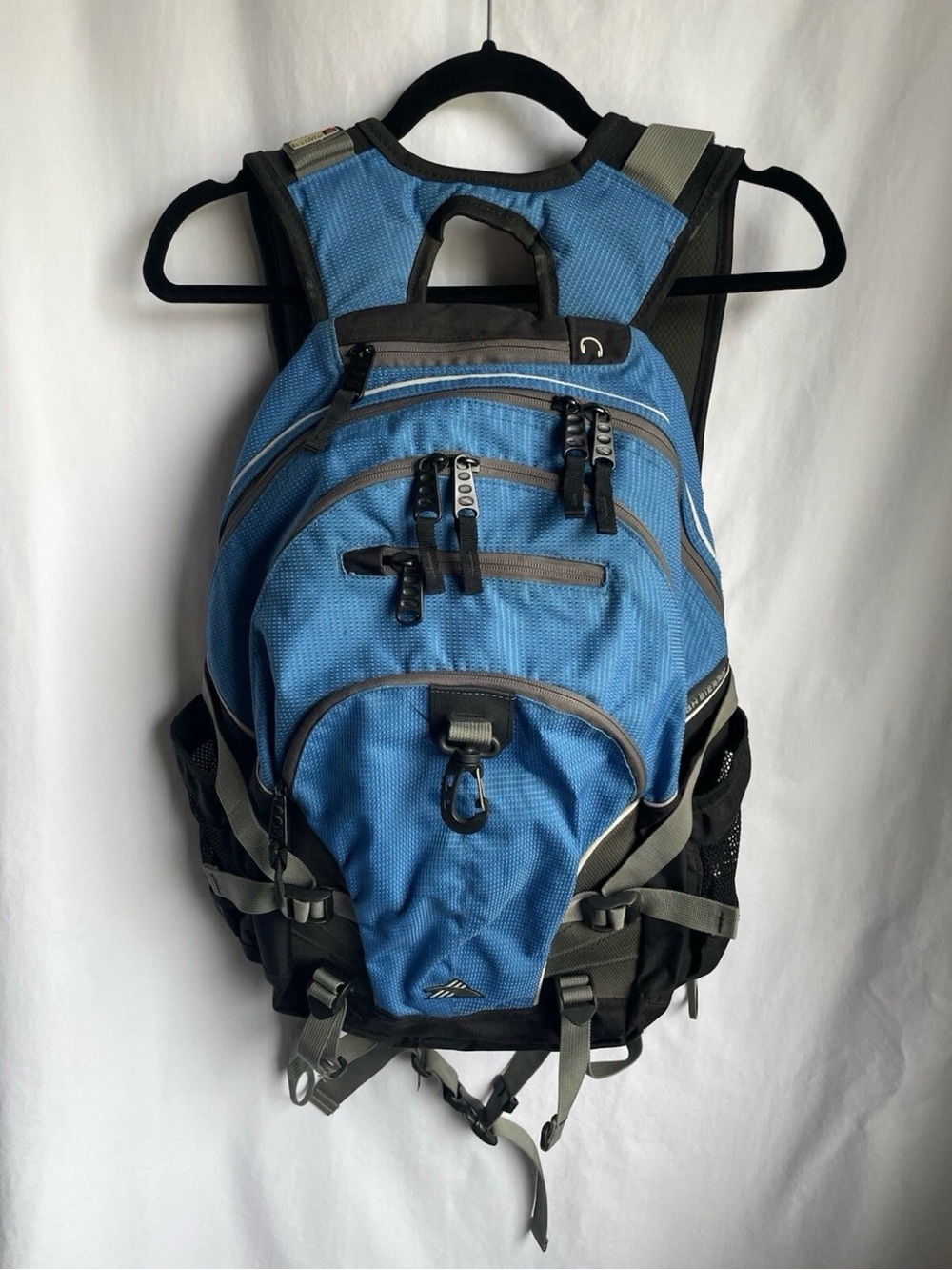 High Sierra Blue and Gray Men's Outdoor Backpack